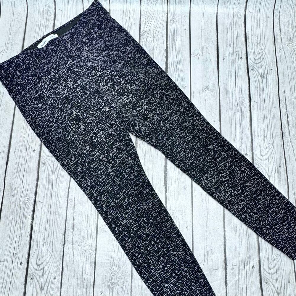 Old Navy Polka Dot Black and White Leggings Size Medium